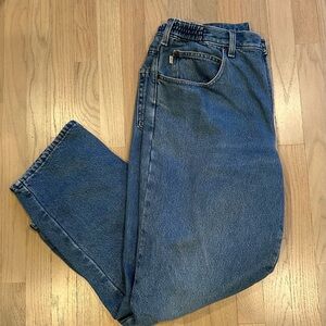 L.L. Bean Flannel Lined  Comfort Waist Jeans